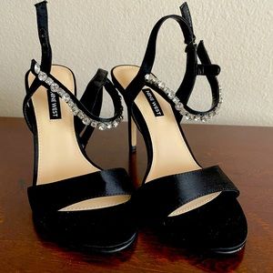 Nine West Heels with rhinestones